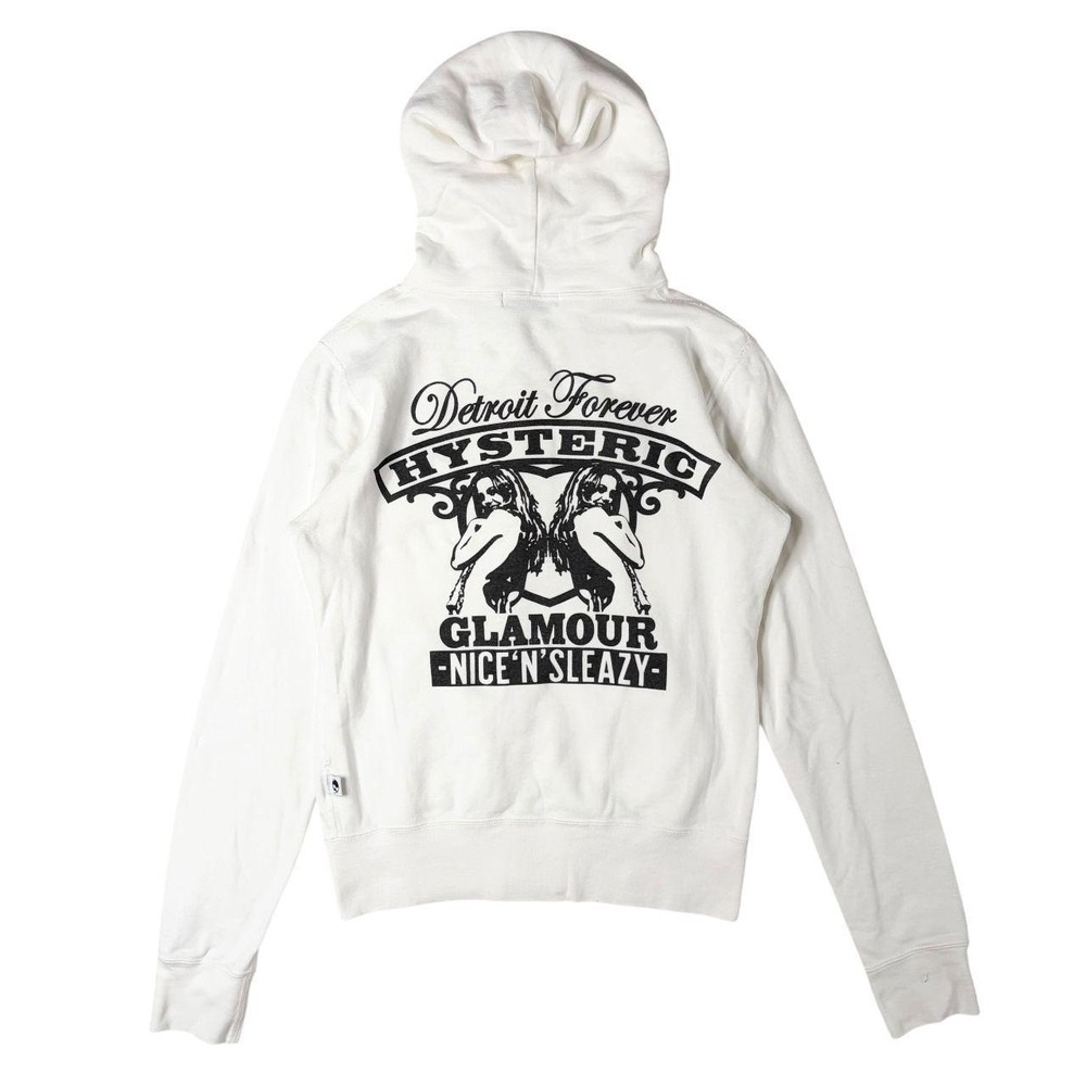 rare Hysteric Glamour "detroit forever" zip up hoodie